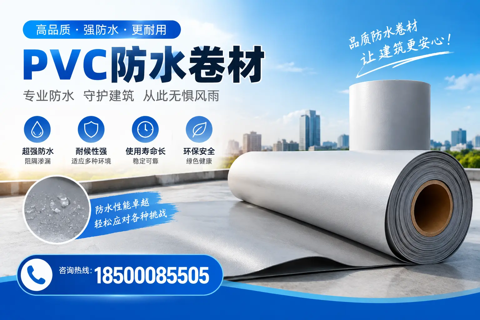 如何选择高质量的PVC防水卷材？广安消费者必看指南